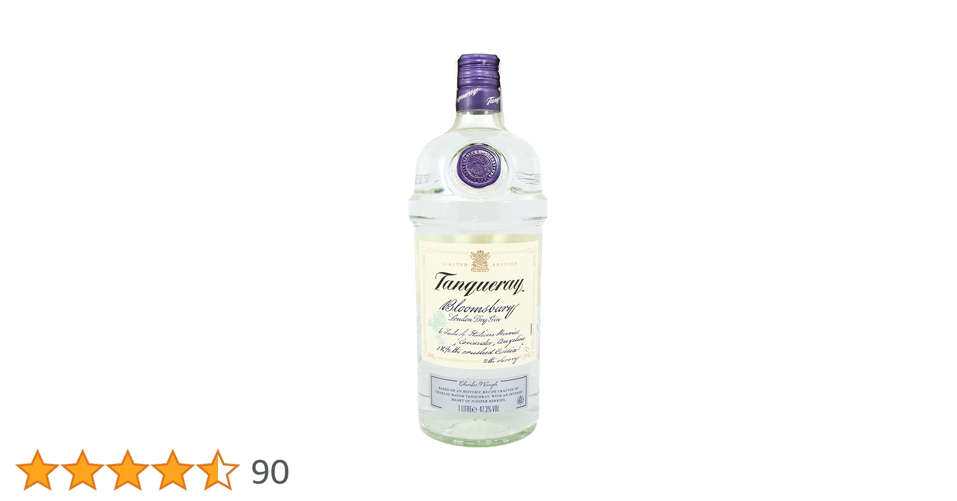 Tanqueray Bloomsbury Gin (1 x 1 l) : Amazon.de: Lebensmittel